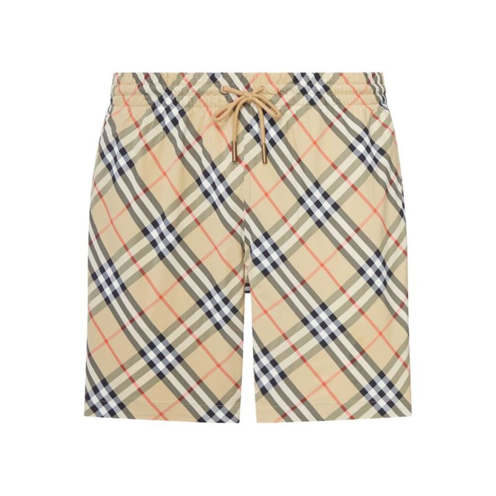 Burberry Men Check Swimsuit